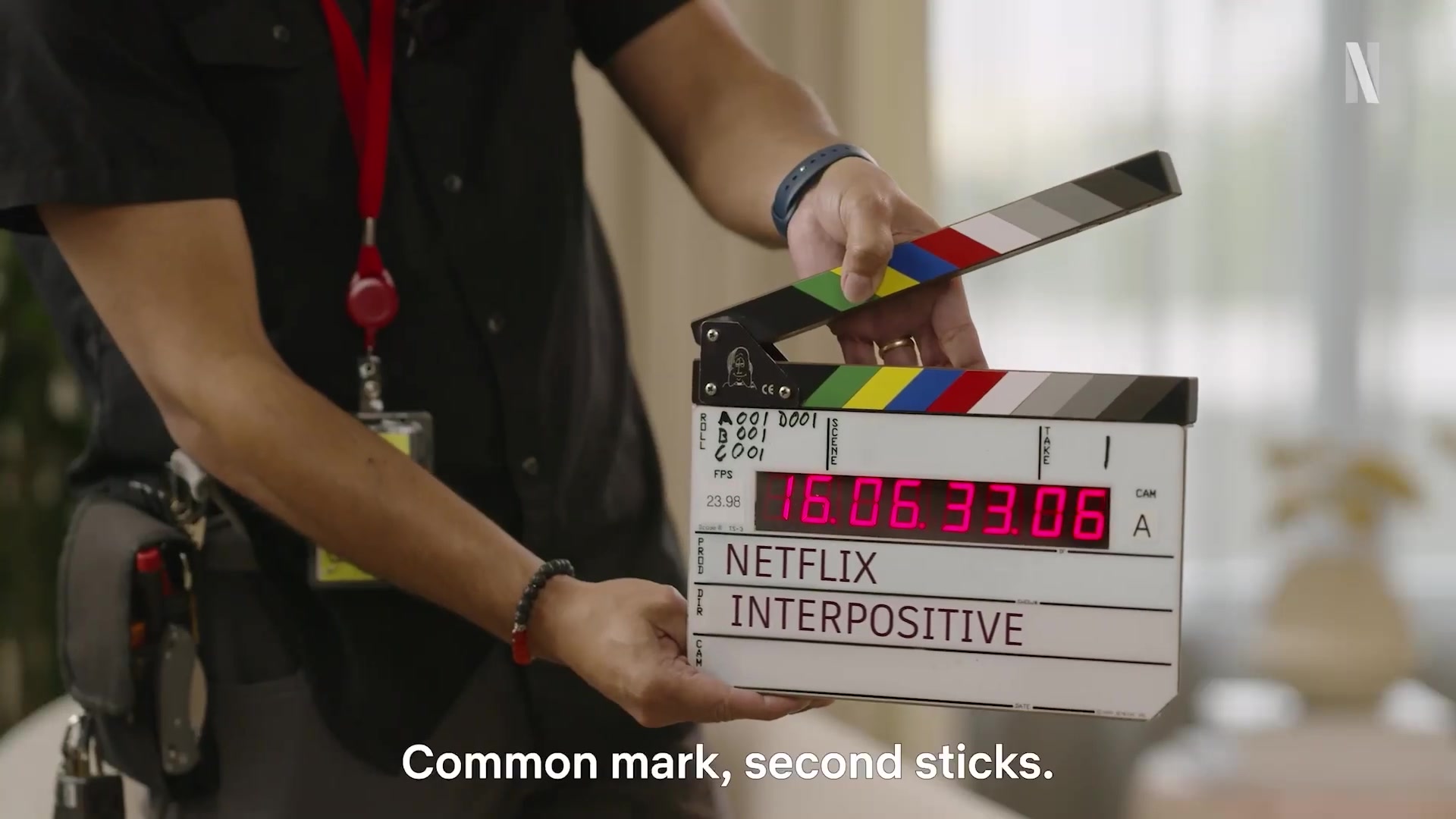 Frame from Netflix InterPositive announcement